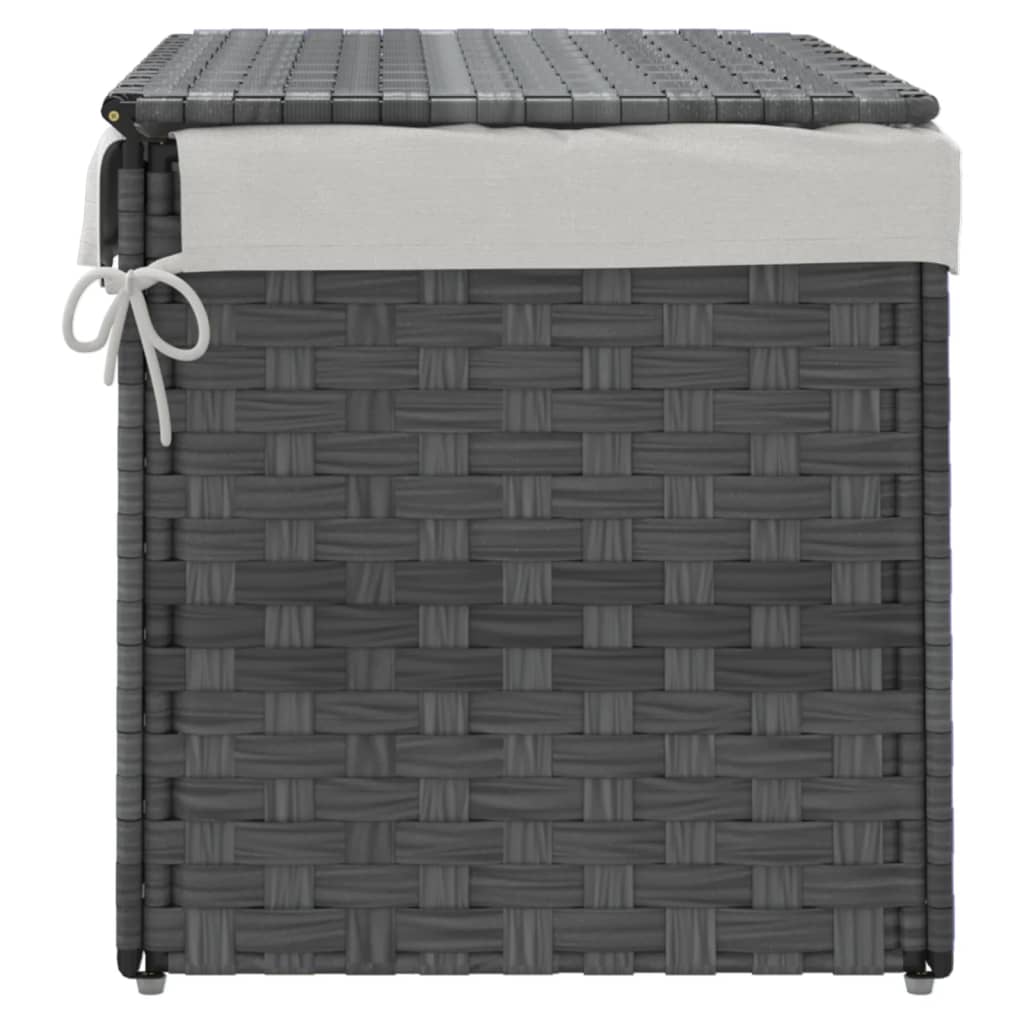 Tvättkorg Med Lock 55,5X35X34 Cm Konstrotting