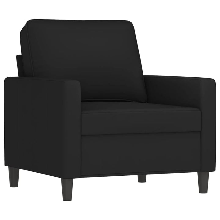 Fåtölj Med Fotpall 60 Cm Sammet