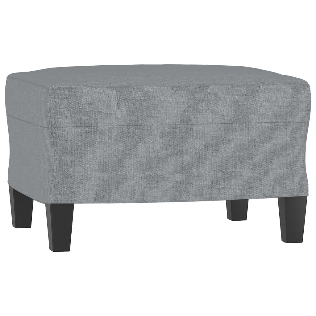3-Sitssoffa Med Fotpall 180 Cm Tyg