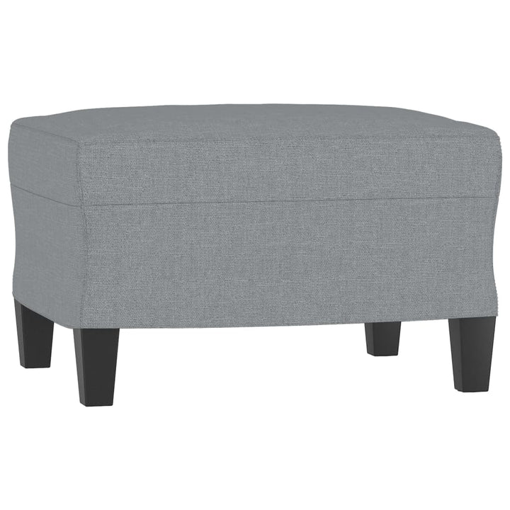 3-Sitssoffa Med Fotpall 180 Cm Tyg