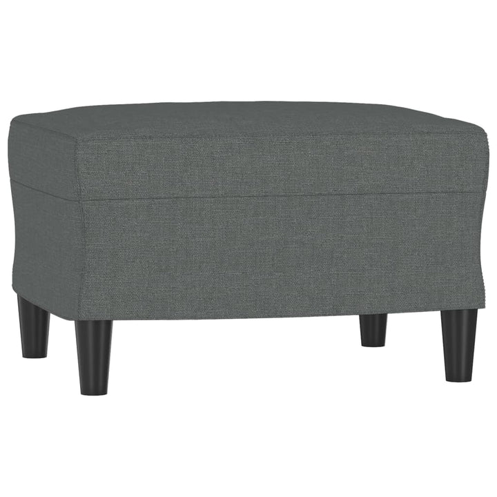 3-Sitssoffa Med Fotpall 180 Cm Tyg