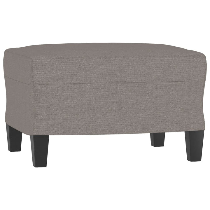 Fåtölj Med Fotpall 60 Cm Tyg