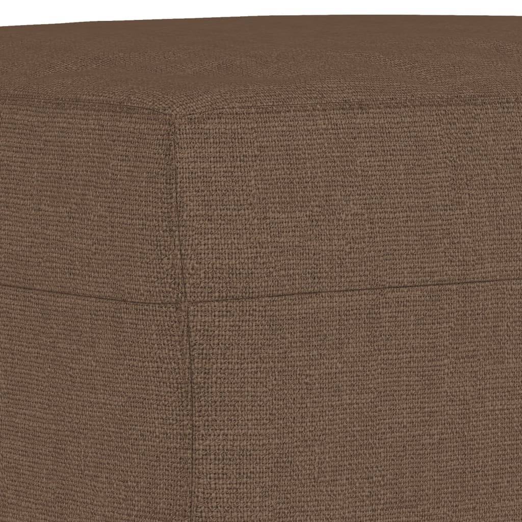 3-Sitssoffa Med Fotpall 180 Cm Tyg