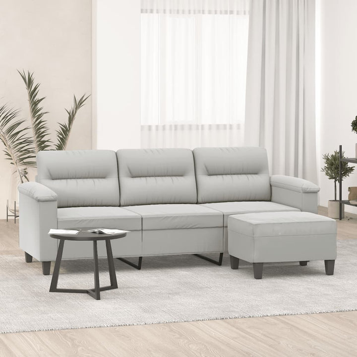 3-Sitssoffa 180 Cm Mikrofibertyg