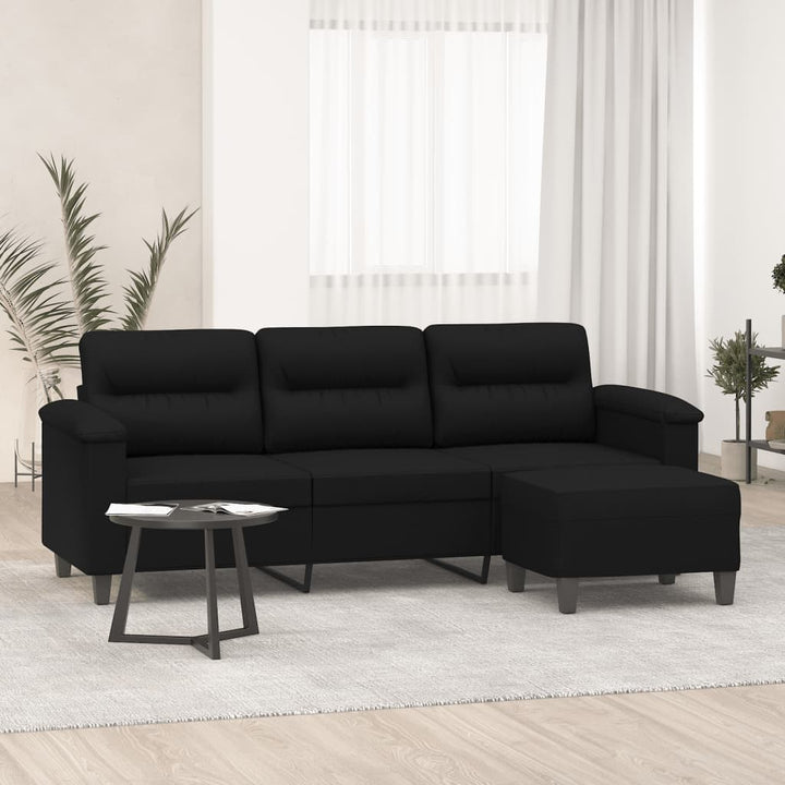 3-Sitssoffa 180 Cm Mikrofibertyg