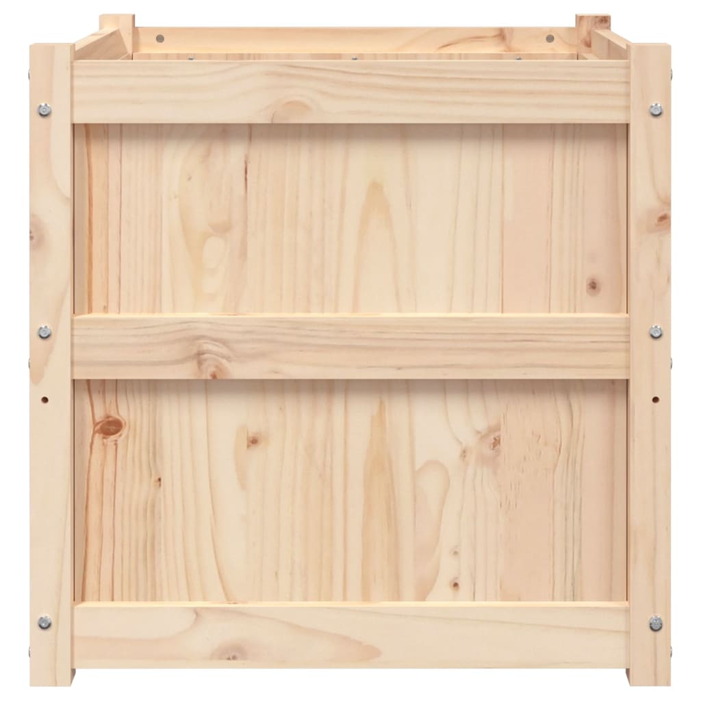 Odlingslåda 60X60X60 Cm Massiv Furu
