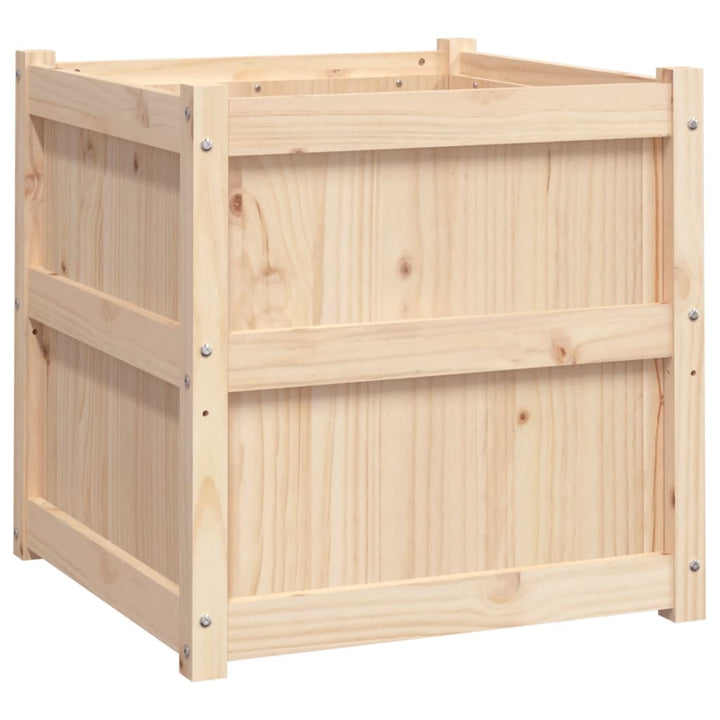 Odlingslåda 60X60X60 Cm Massiv Furu