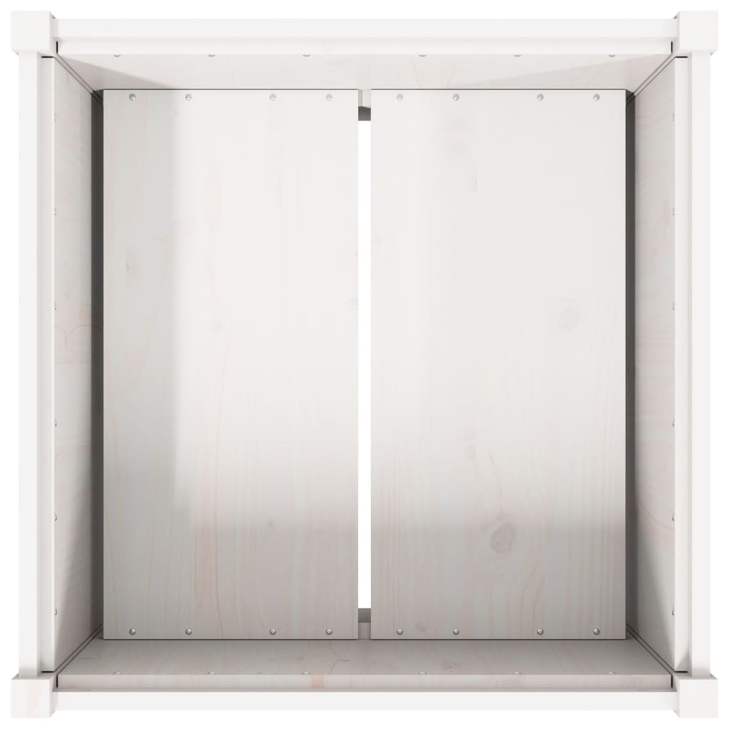 Odlingslåda 70X70X70 Cm Massiv Furu