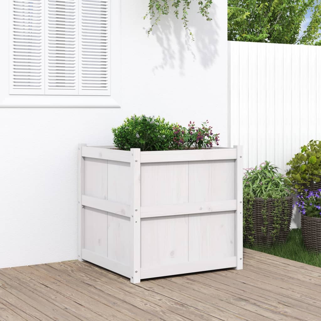 Odlingslåda 70X70X70 Cm Massiv Furu
