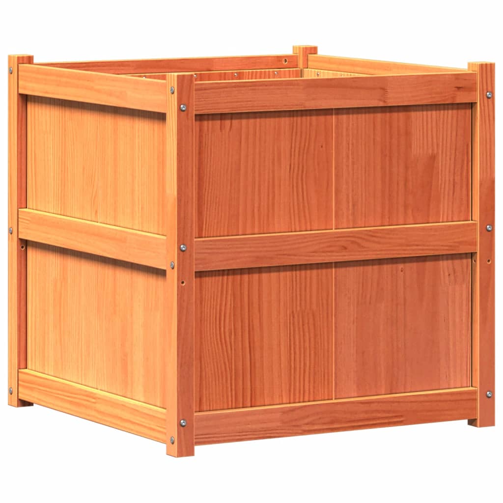 Odlingslåda Vax 70X70X70 Cm Massiv Furu
