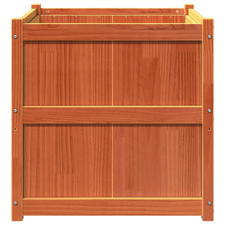 Odlingslåda Vax 70X70X70 Cm Massiv Furu