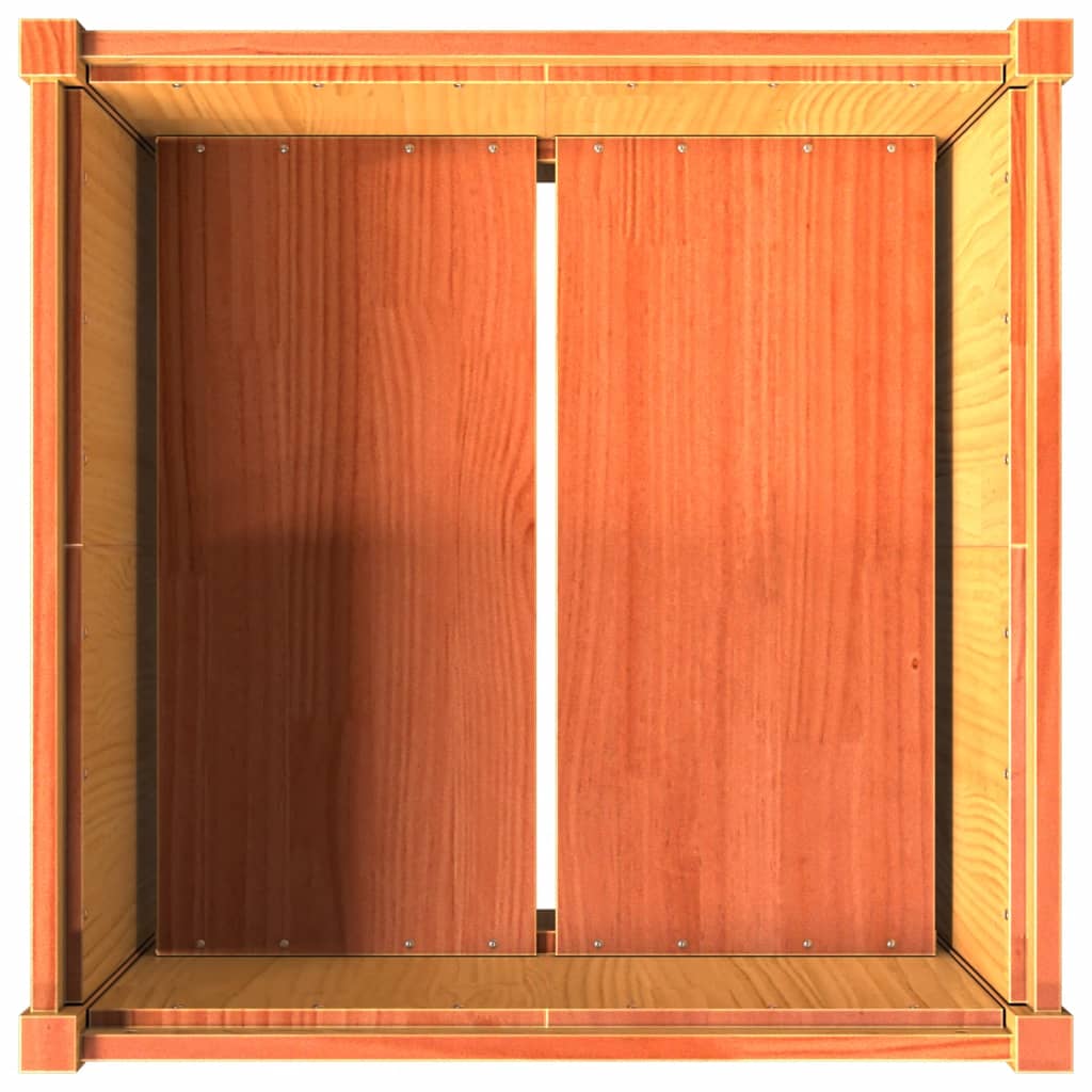 Odlingslåda Vax 70X70X70 Cm Massiv Furu