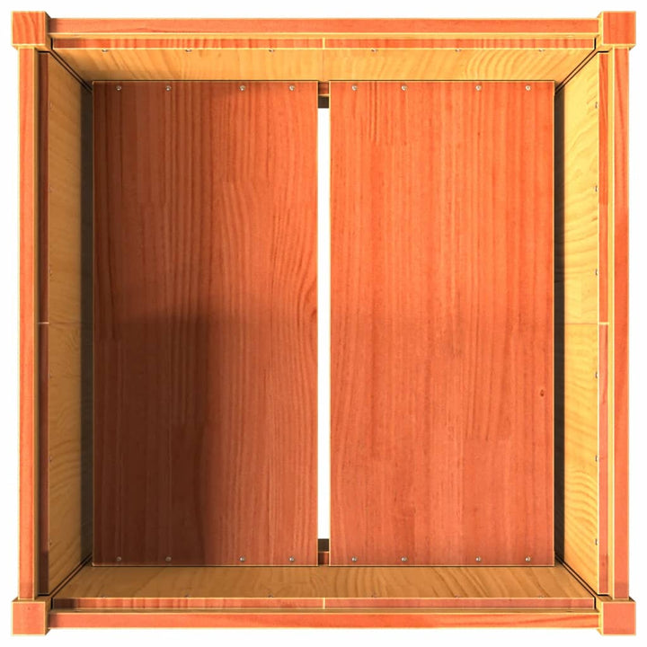 Odlingslåda Vax 70X70X70 Cm Massiv Furu