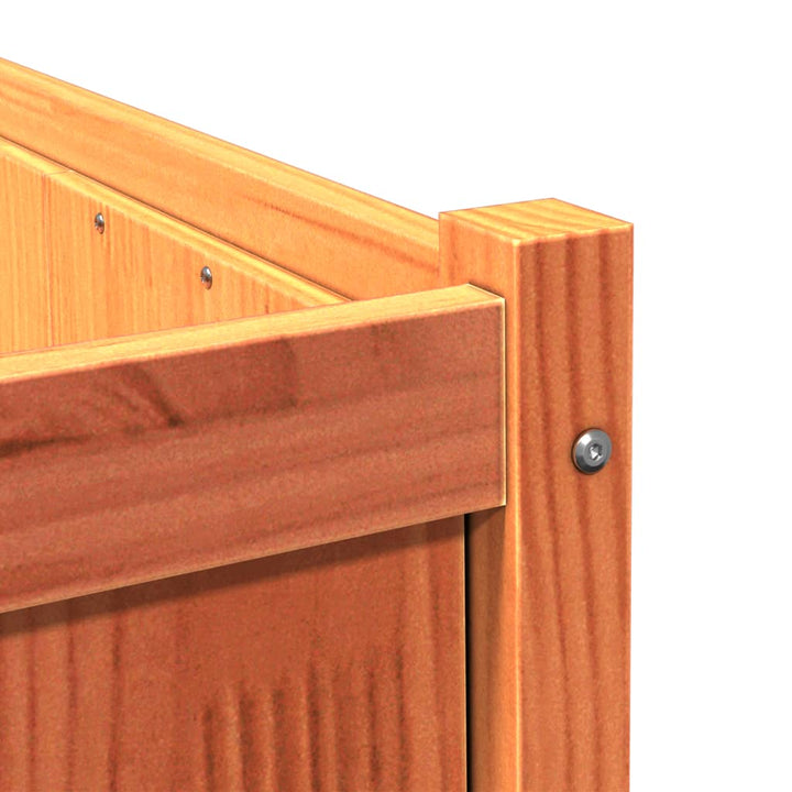Odlingslåda Vax 70X70X70 Cm Massiv Furu