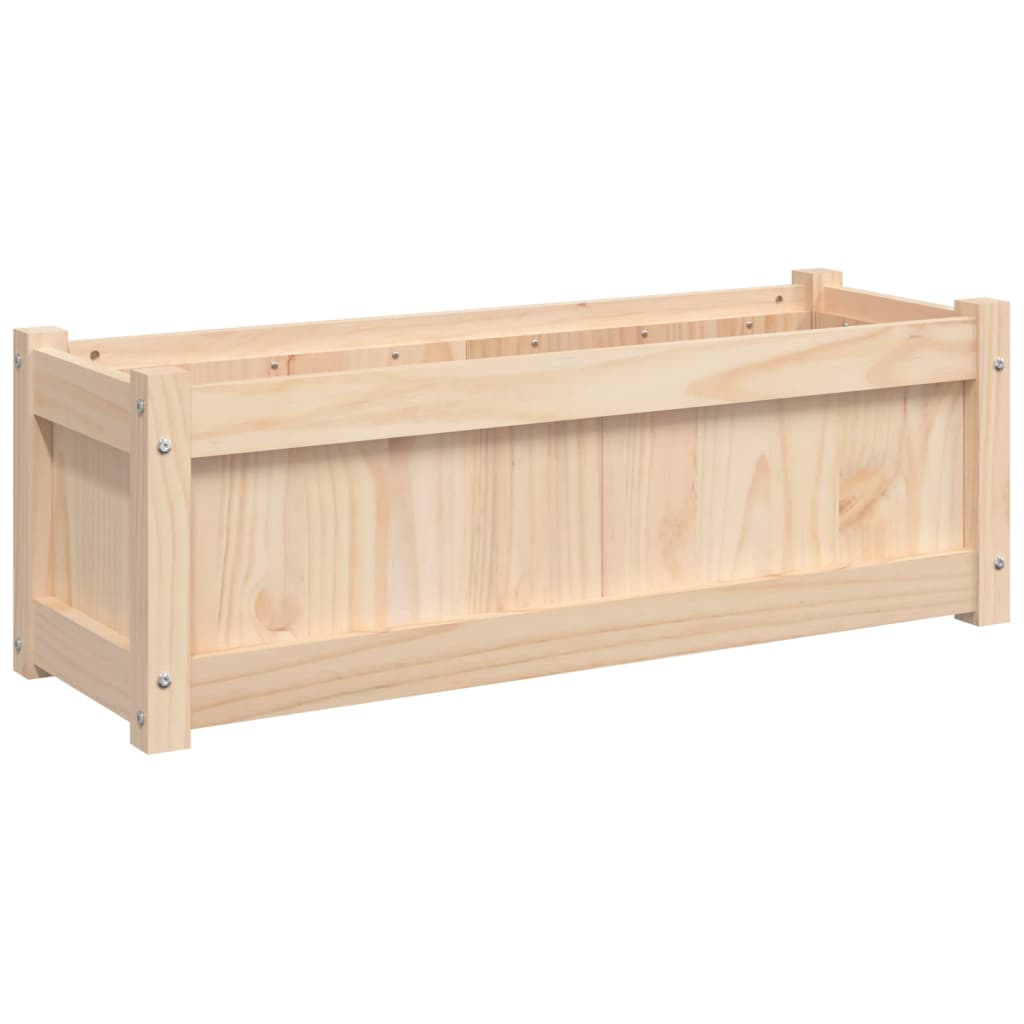 Odlingslåda 90X31X31 Cm Massiv Furu