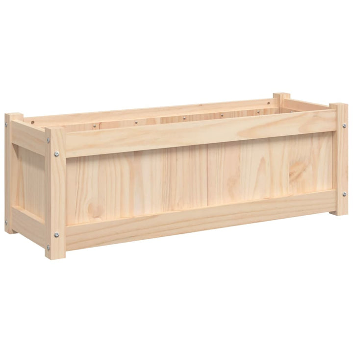 Odlingslåda 90X31X31 Cm Massiv Furu