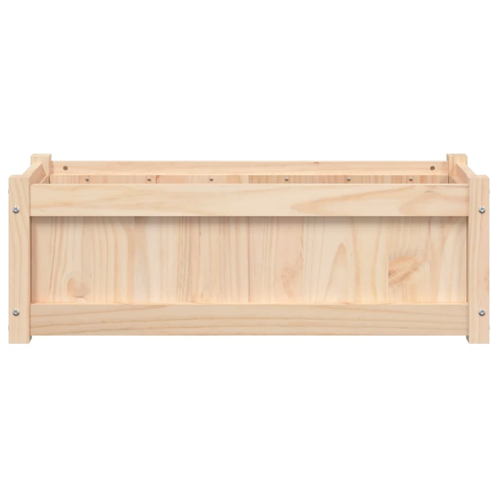 Odlingslåda 90X31X31 Cm Massiv Furu