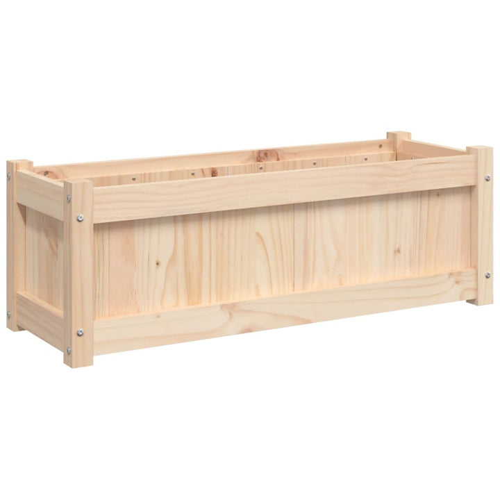 Odlingslåda 90X31X31 Cm Massiv Furu