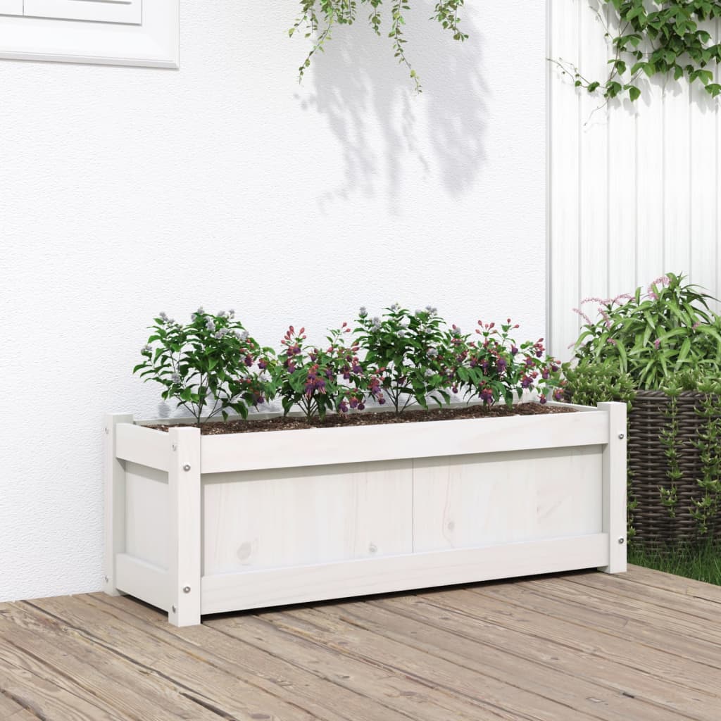 Odlingslåda 90X31X31 Cm Massiv Furu