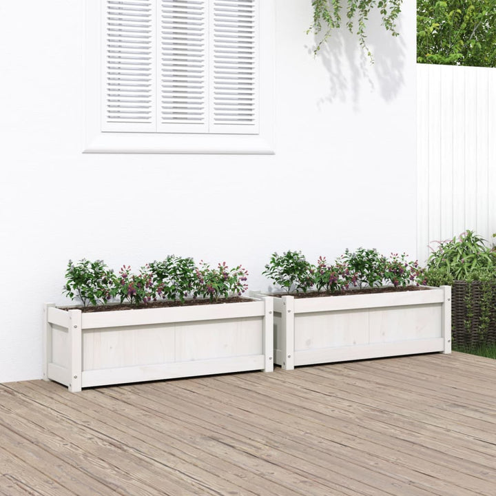 Odlingslåda 90X31X31 Cm Massiv Furu