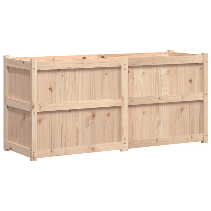Odlingslåda 150X50X70 Cm Massiv Furu