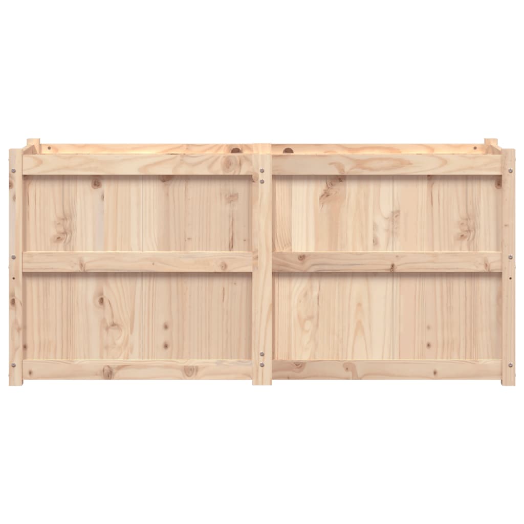 Odlingslåda 150X50X70 Cm Massiv Furu