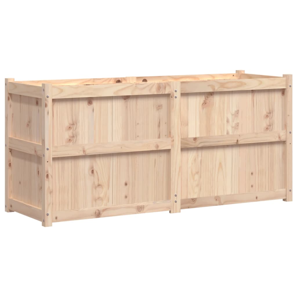 Odlingslåda 150X50X70 Cm Massiv Furu