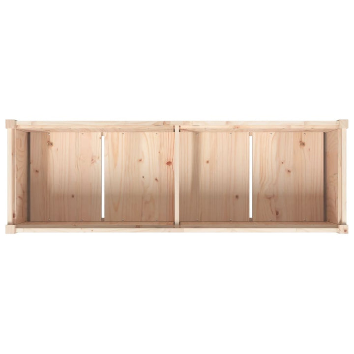 Odlingslåda 150X50X70 Cm Massiv Furu