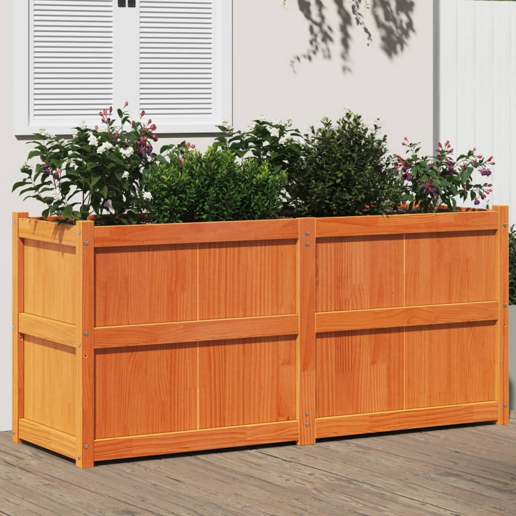 Odlingslåda 150X50X70 Cm Massiv Furu