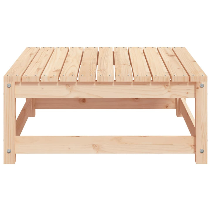 Trädgårdspall 70X70X30 Cm Massiv Furu