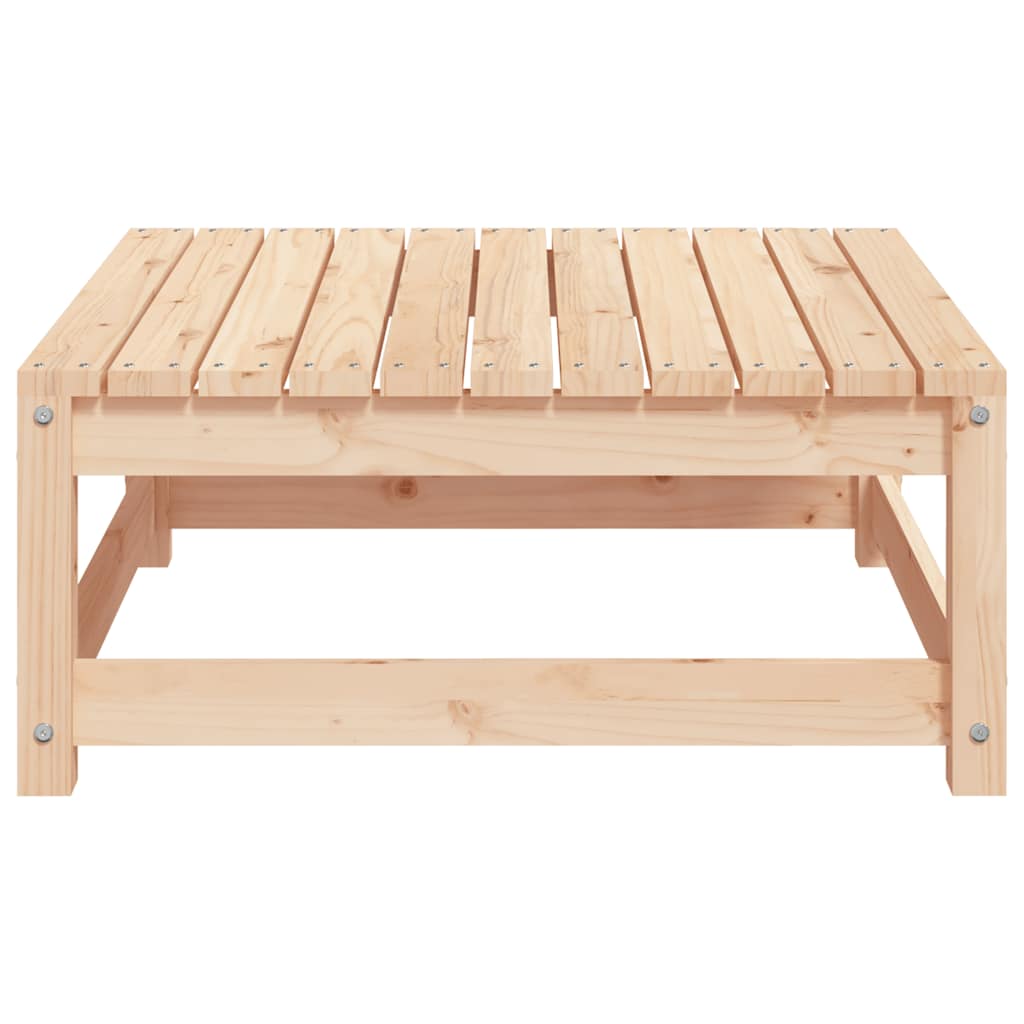 Trädgårdspall 70X70X30 Cm Massiv Furu