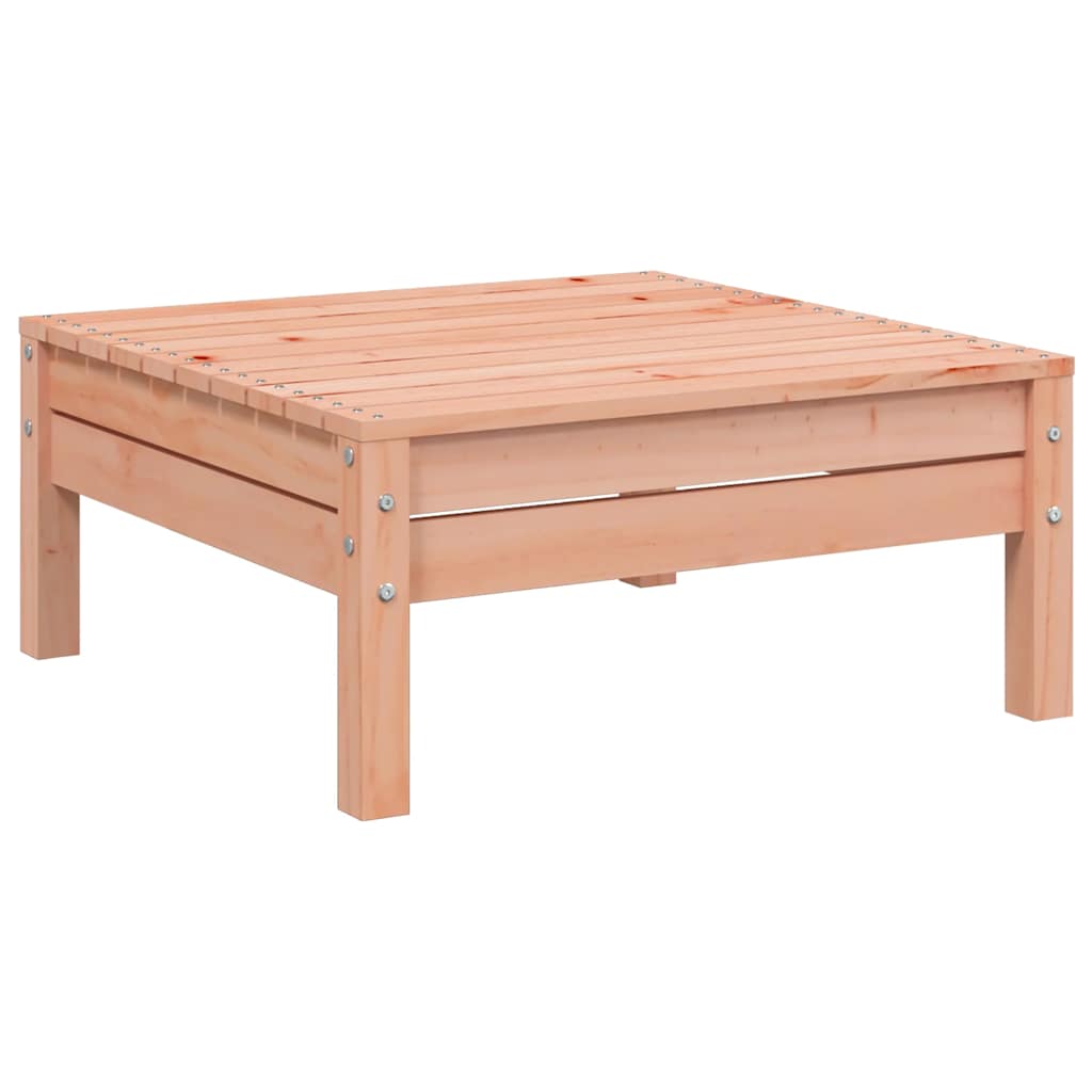 Trädgårdssoffa Med Dynor Och Fotpall 2-Sits