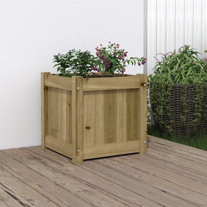 Planteringslådor 2 St Impregnerad Furu