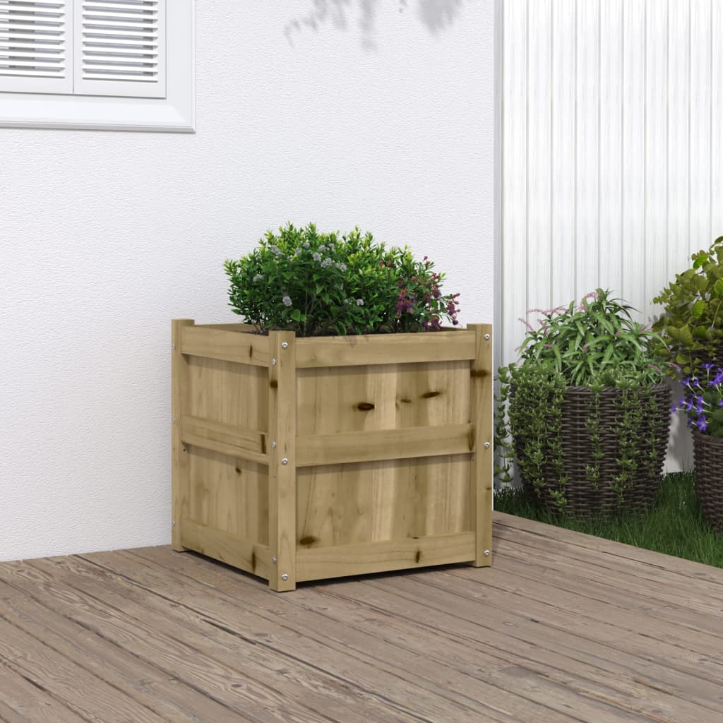 Planteringslådor 2 St Impregnerad Furu