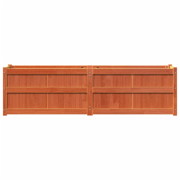 Odlingslåda Vaxbrun 180X50X50 Cm Massiv Furu