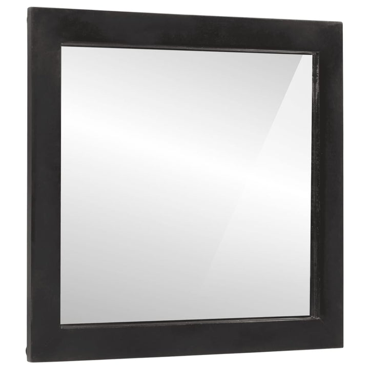 Badrumsspegel 55X1X60 Cm Glas Och Massivt Mangoträ