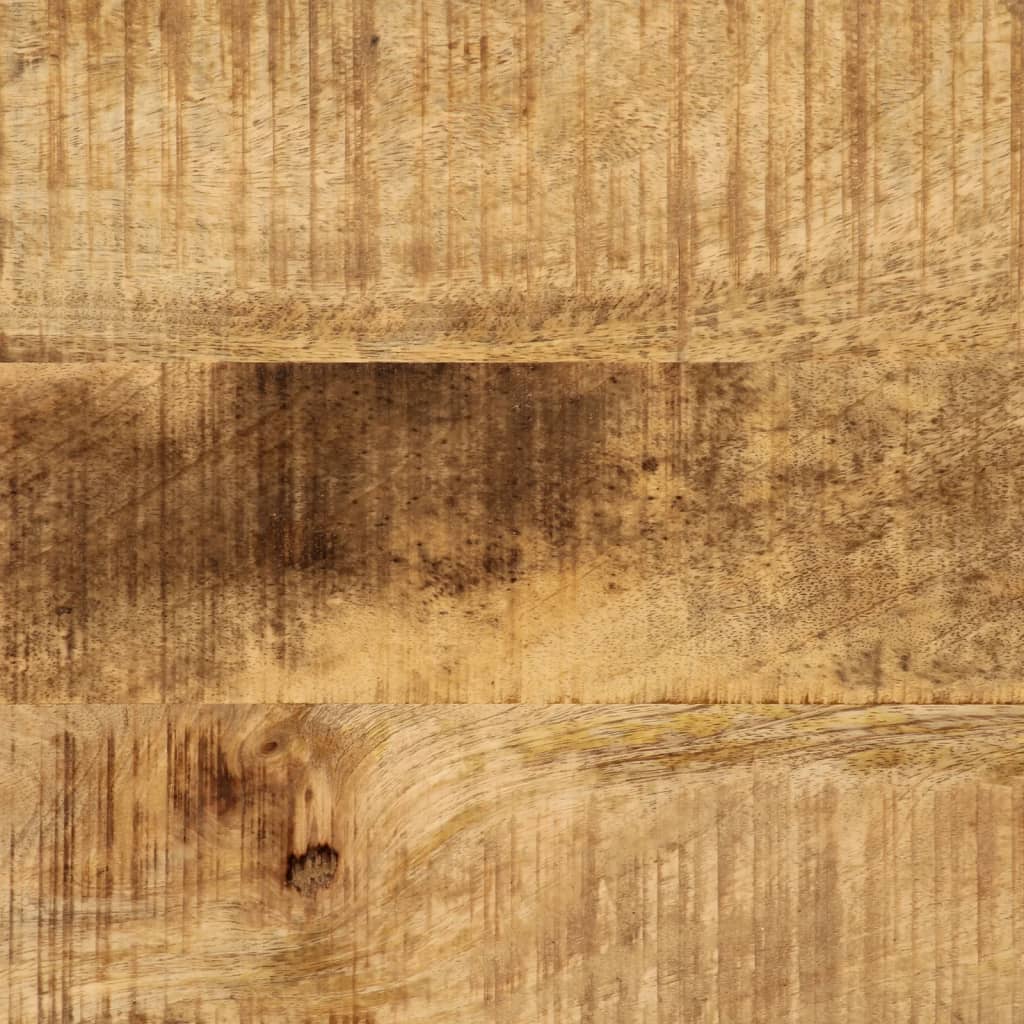 Avlastningsbord 100X35X76 Cm Massivt Mangoträ Och Järn