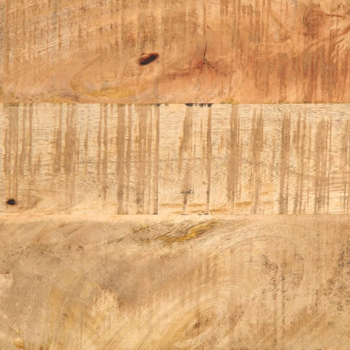 Skoskåp 60X35X53 Cm Massivt Grovt Mangoträ