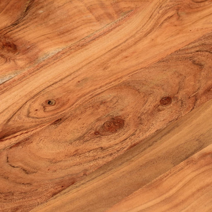 Bordsskiva Ø50X3,8 Cm Rund Massivt Akaciaträ