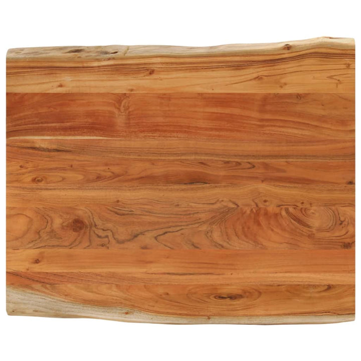 Bordsskiva 140X60X3,8 Cm Levande Kant Massivt Mangoträ