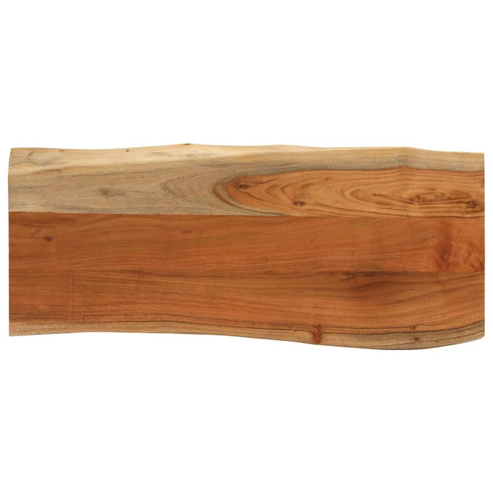 Bordsskiva 60X40X2,5 Cm Rektangulär Massiv Akacia Rustik Kant