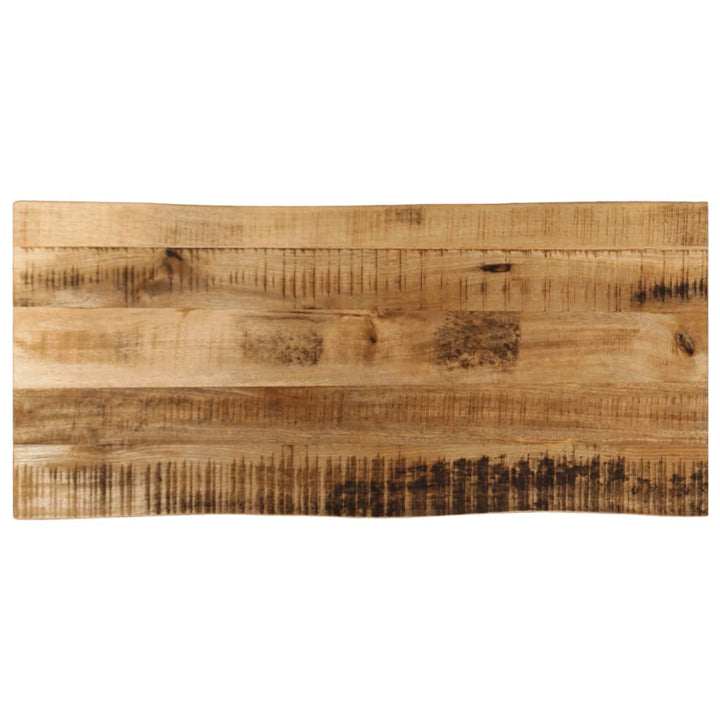Bordsskiva 60X40X2,5 Cm Rektangulär Massiv Akacia Rustik Kant