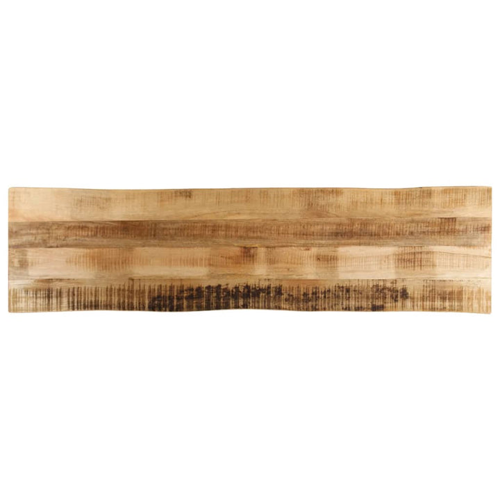 Bordsskiva 60X40X2,5 Cm Rektangulär Massiv Akacia Rustik Kant