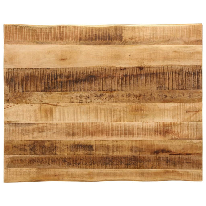 Bordsskiva 140X60X3,8 Cm Levande Kant Massivt Mangoträ