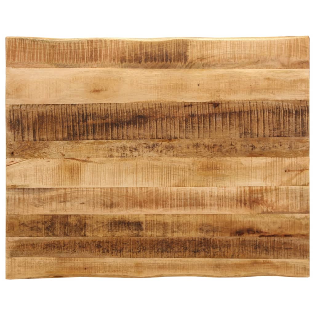 Bordsskiva 60X40X2,5 Cm Rektangulär Massiv Akacia Rustik Kant