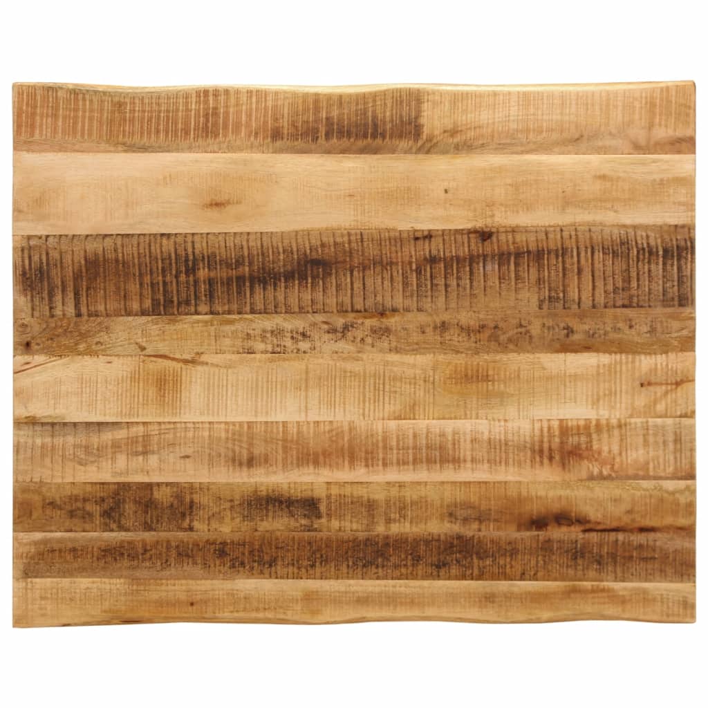 Bordsskiva 60X40X2,5 Cm Rektangulär Massiv Akacia Rustik Kant