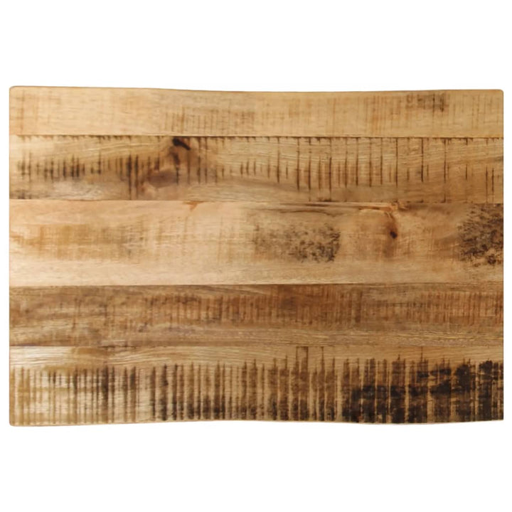 Bordsskiva 60X40X2,5 Cm Rektangulär Massiv Akacia Rustik Kant
