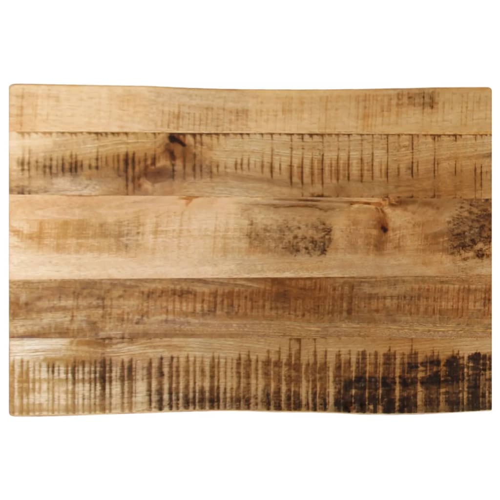 Bordsskiva 60X40X2,5 Cm Rektangulär Massiv Akacia Rustik Kant