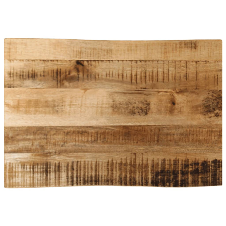 Bordsskiva 60X40X2,5 Cm Rektangulär Massiv Akacia Rustik Kant