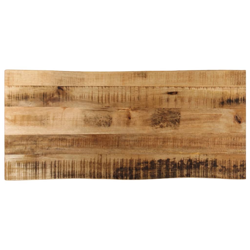 Bordsskiva 60X40X2,5 Cm Rektangulär Massiv Akacia Rustik Kant